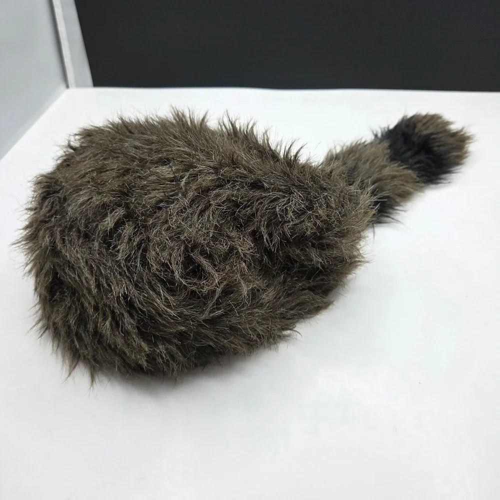 C-P Inc Raccoon Tail Hat Faux Fur Costume Accessory One Size Brown Striped Tail